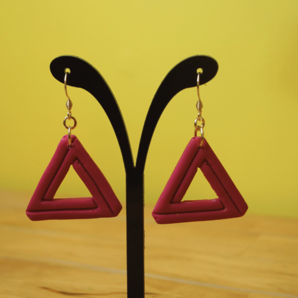 Optical Illusion Triangle Dangles - Image 3