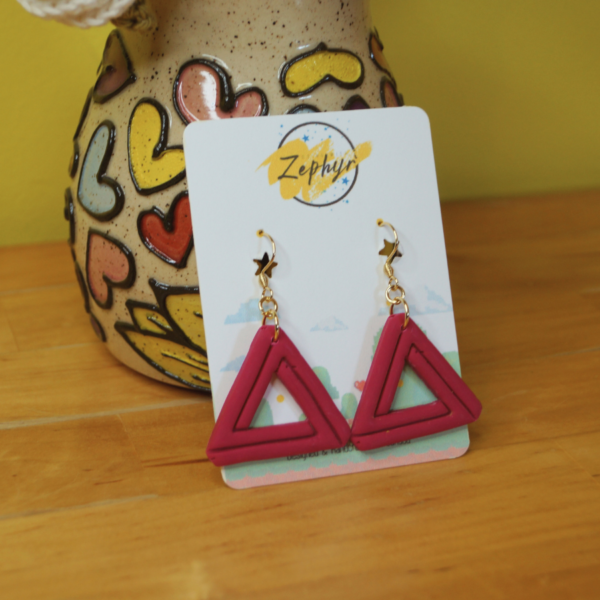 Optical Illusion Triangle Dangles - Image 4