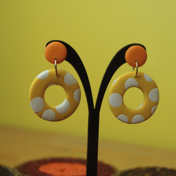 Polka Dot Donut Dangles - Image 4